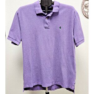 Polo Ralph Lauren Men's Classic Fit Polo Shirt Purple Short Sleeve Size XL